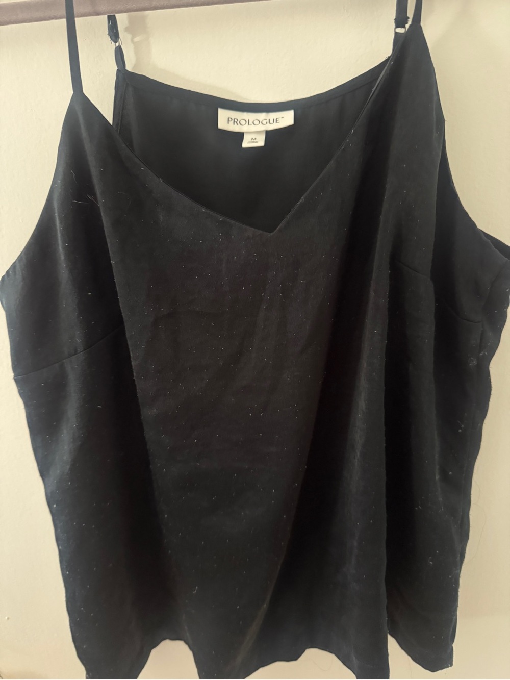 Prologue Black V-Neck Spaghetti Strap Camisole